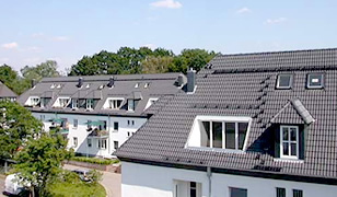 Blick über die Dächer - Stadthäuser Hamburg Langenhorn - Eigentumswohnungen von Pohl & Prym